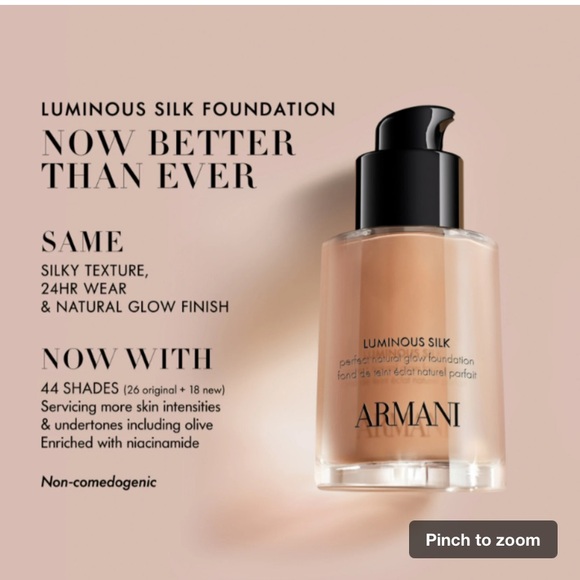 Giorgio Armani Luminous Silk Natural Glow Blurring Liquid Foundation Nr. 6 - Picture 3 of 8